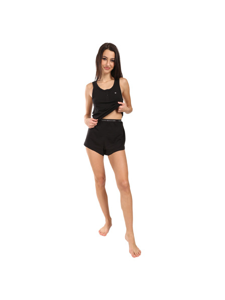 Tommy Hilfiger Pijama pentru femei Tommy Hilfiger neagră