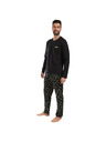 BOSS Pijama bărbătească HUGO neagră