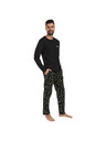 BOSS Pijama bărbătească HUGO neagră