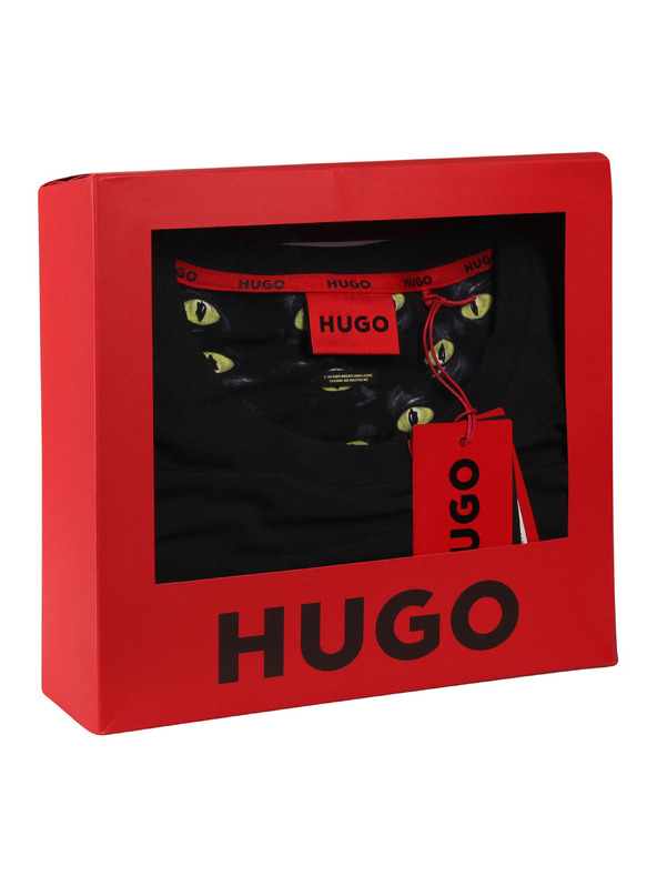 BOSS Pijama bărbătească HUGO neagră