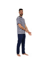 gino Pijama bărbătească Gino multicolor
