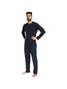 gino Pijama bărbătească Gino multicolor