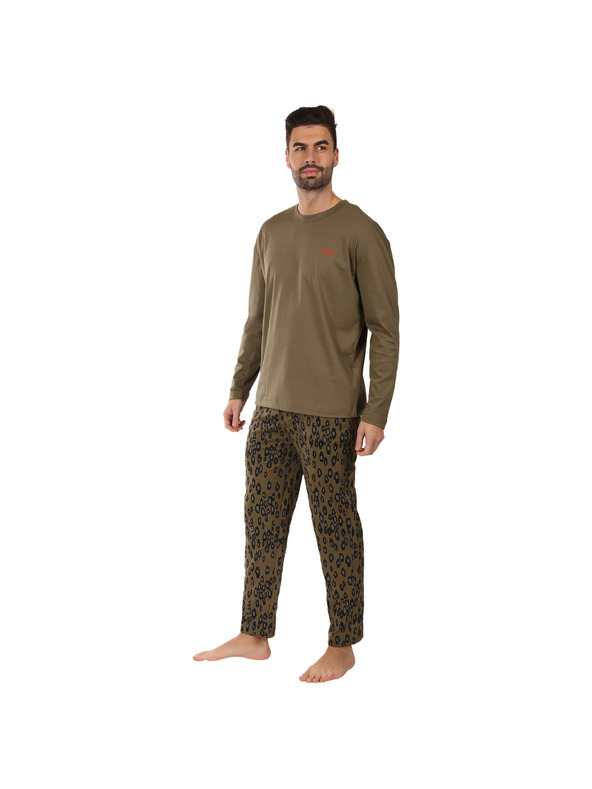 HUGO Pijama bărbătească HUGO multicolor
