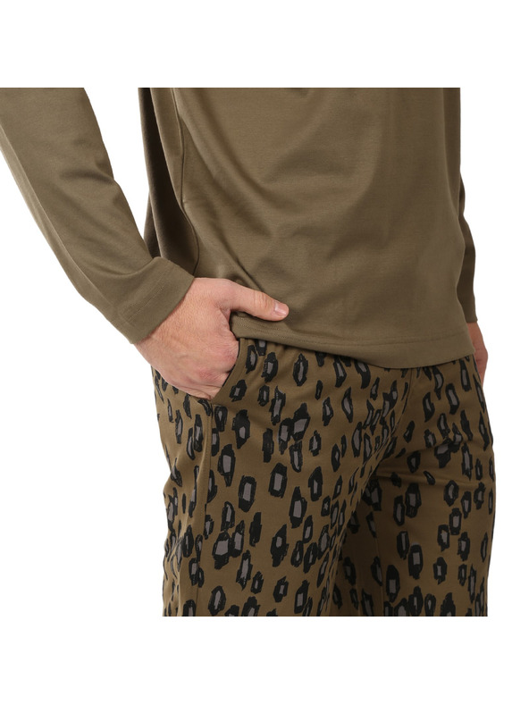 HUGO Pijama bărbătească HUGO multicolor