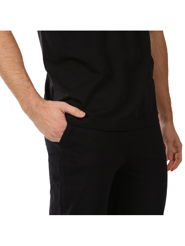 HUGO Pijama bărbătească HUGO neagră