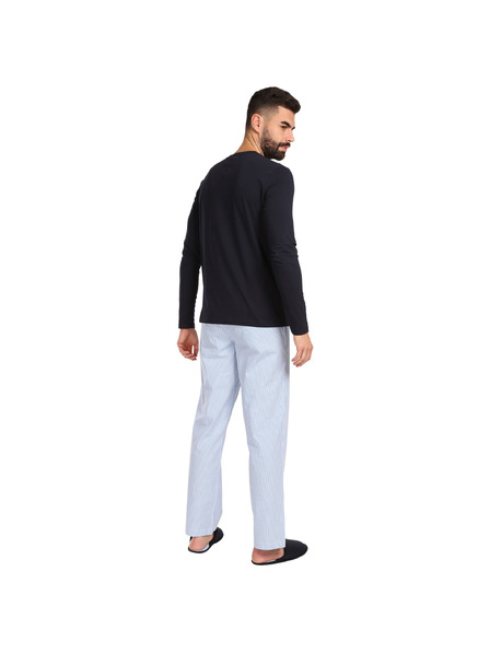 Tommy Hilfiger Pijama bărbătească Tommy Hilfiger cu papuci multicolor în ambalaj cadou