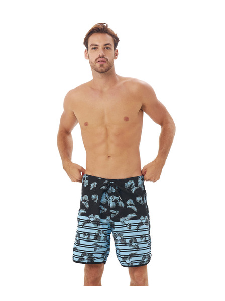69slam Pantaloni de baie bărbătești 69SLAM FLAMINGO PALM AXEL