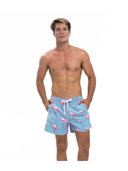 69slam Pantaloni de baie bărbătești 69SLAM FLOCKS ELASTIC