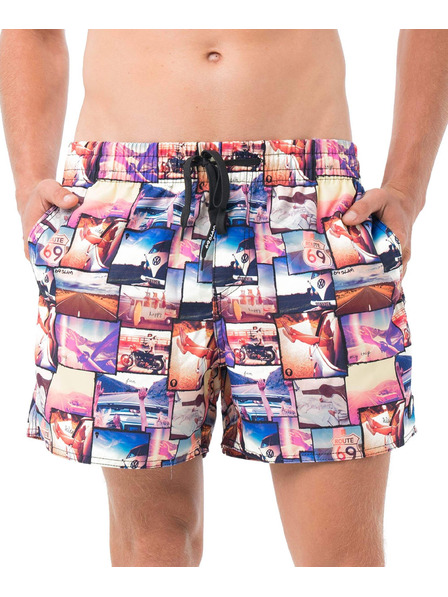 69slam Pantaloni de baie bărbătești 69SLAM ROAD TRIP