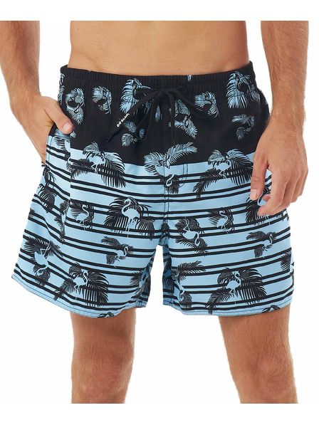 69slam Pantaloni de baie bărbătești 69SLAM FLAMINGO PALM SAMOA