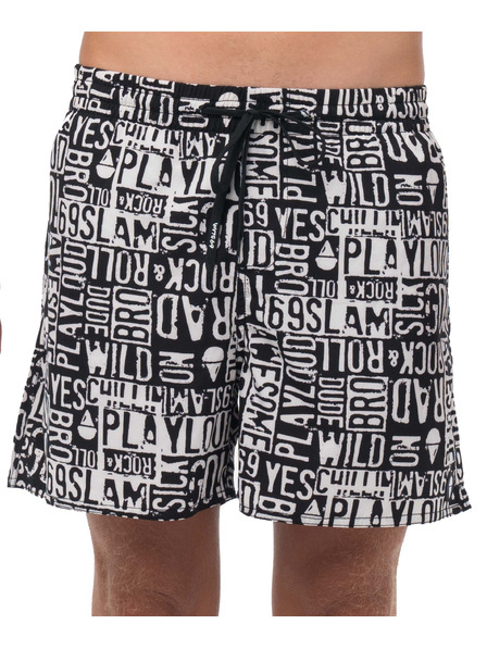 69slam Pantaloni de baie bărbătești 69SLAM EMO