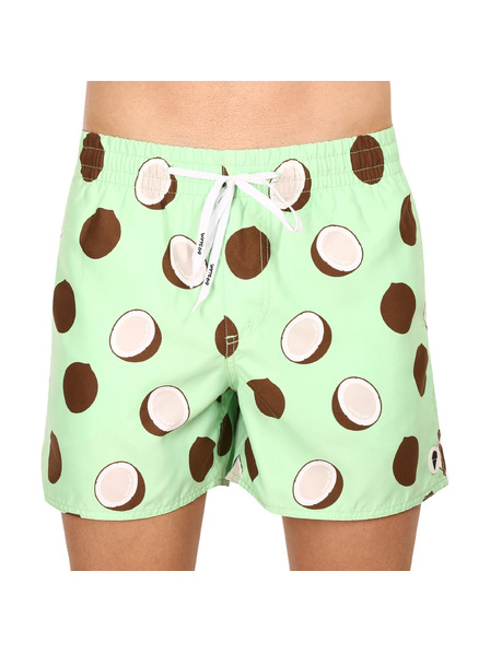 69slam Pantaloni de baie bărbătești 69SLAM coco brown samoa