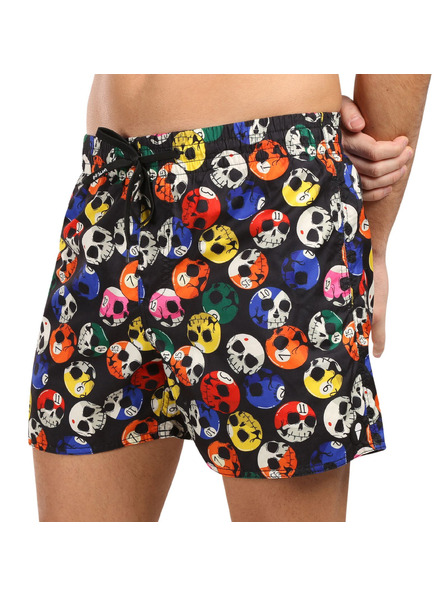 69slam Pantaloni de baie bărbătești 69SLAM SKULL SAMOA