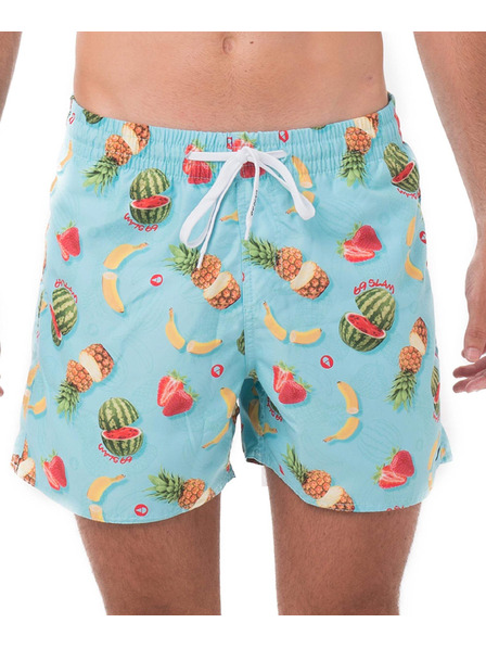 69slam Pantaloni de baie bărbătești 69SLAM TROPICAL HARVEST SAMOA