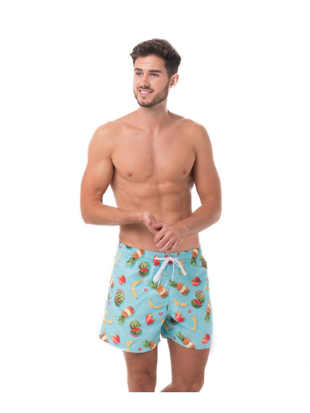69slam Pantaloni de baie bărbătești 69SLAM TROPICAL HARVEST SAMOA