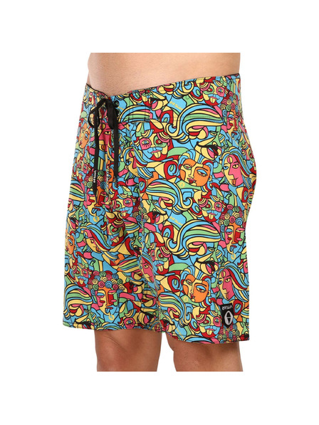 69slam Costum de baie bărbătesc 69SLAM cubism mock liam