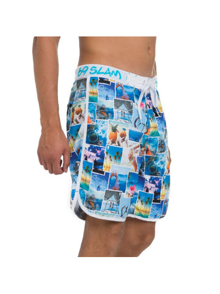 69slam Costum de baie bărbătesc 69SLAM INTO THE BLUE