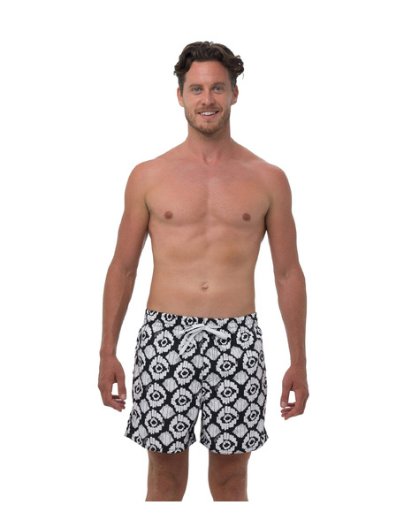 69slam Pantaloni de baie bărbătești 69SLAM IKAT DIAMOND
