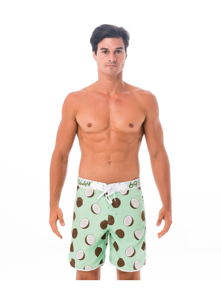 69slam Costum de baie bărbătesc 69SLAM COCO BROWN