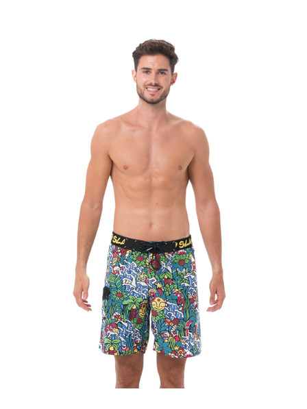 69slam Costum de baie bărbătesc 69SLAM TROPICAMAZON