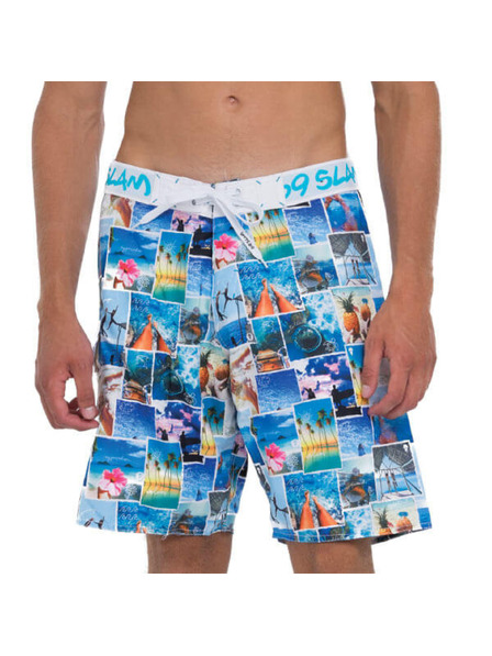 69slam Costum de baie bărbătesc 69SLAM INTO THE BLUE