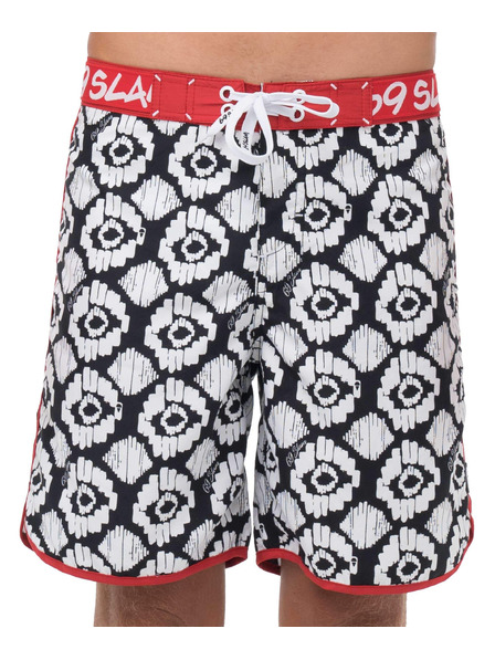 69slam Pantaloni de baie bărbătești 69SLAM IKAT DIAMOND