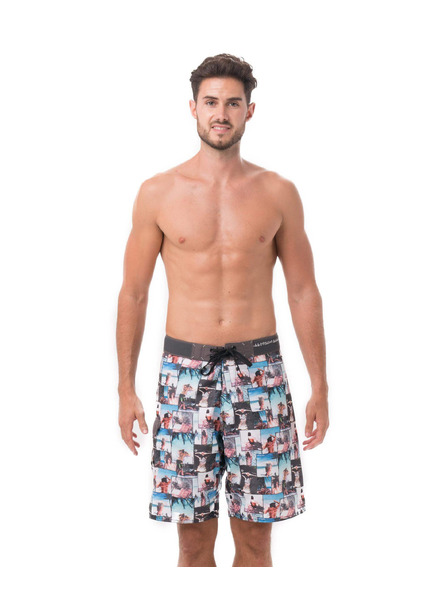 69slam Pantaloni de baie bărbătești 69SLAM UNDER THE PALM