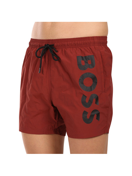 BOSS Boxeri de baie bărbătești BOSS roșii