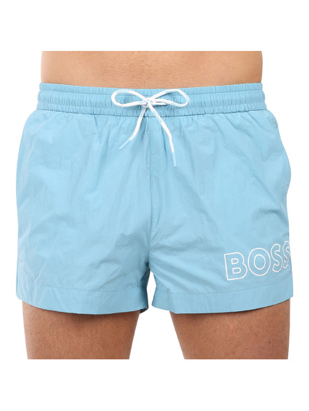 BOSS Boxeri de baie bărbătești BOSS albastri
