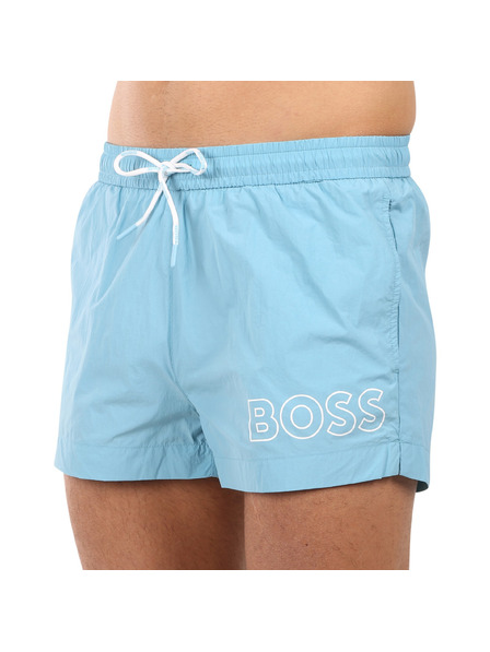 BOSS Boxeri de baie bărbătești BOSS albastri
