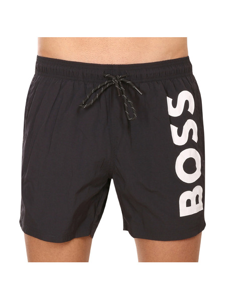 BOSS Boxeri de baie bărbătești BOSS negri