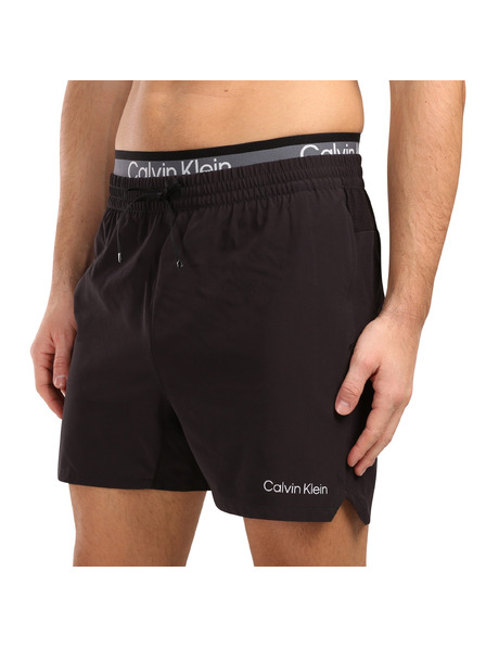 Calvin Klein Boxeri de baie bărbătești Calvin Klein negri