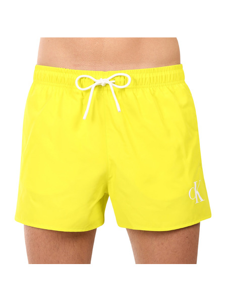 Calvin Klein Pantaloni de baie bărbătești Calvin Klein galbeni