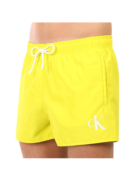 Calvin Klein Pantaloni de baie bărbătești Calvin Klein galbeni