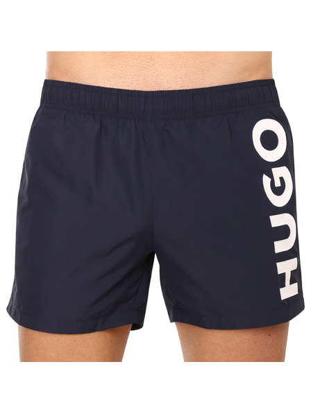 HUGO Pantaloni de baie bărbătești HUGO albastri