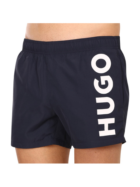 HUGO Pantaloni de baie bărbătești HUGO albastri