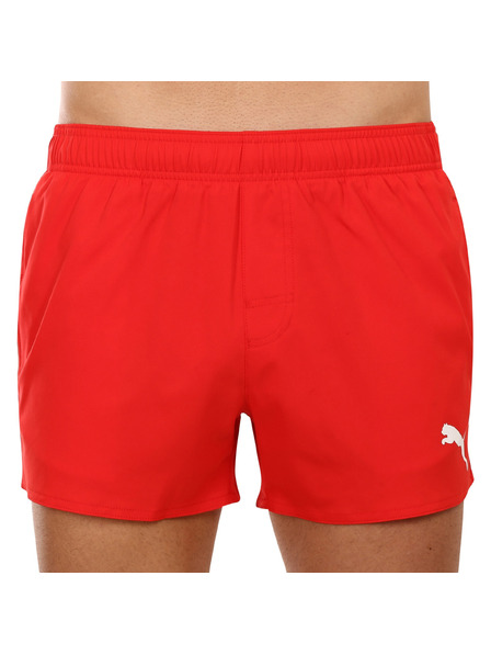 Puma Pantaloni de baie bărbătești Puma roșii
