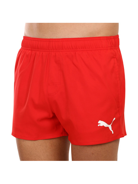 Puma Pantaloni de baie bărbătești Puma roșii
