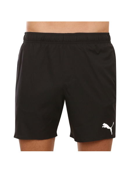 Puma Pantaloni de baie bărbătești Puma negri
