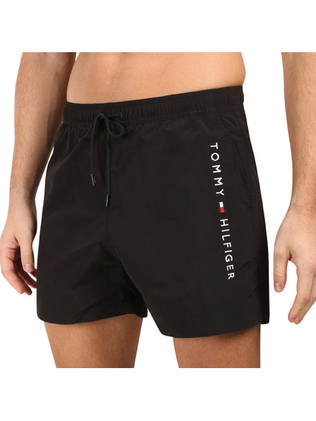 Tommy Hilfiger Pantaloni de baie bărbătești Tommy Hilfiger negri