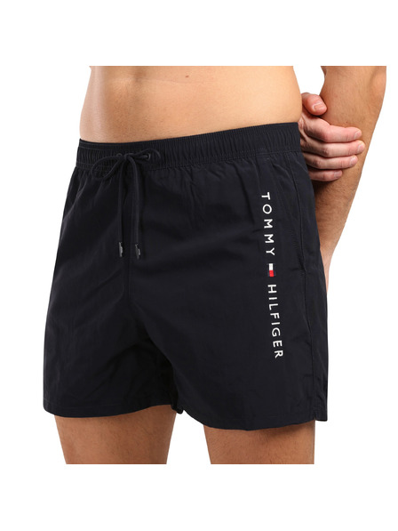 Tommy Hilfiger Pantaloni de baie bărbătești Tommy Hilfiger negri
