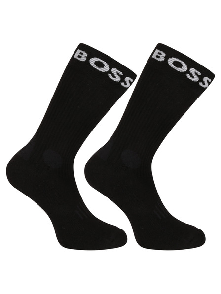 BOSS Set de două - șosete BOSS negre