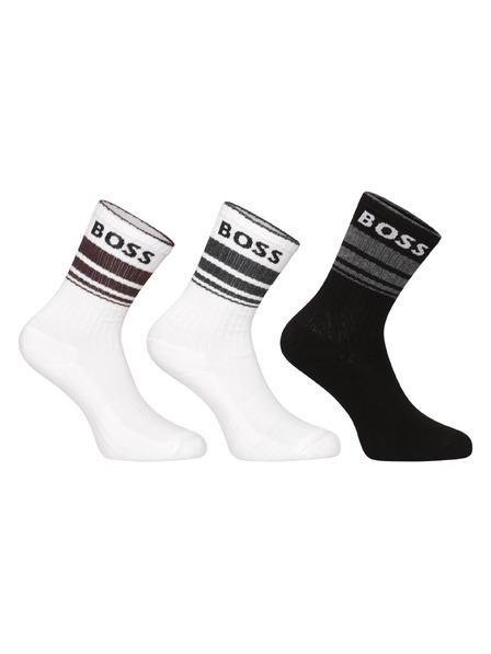 BOSS Set de trei - șosete BOSS multicolore