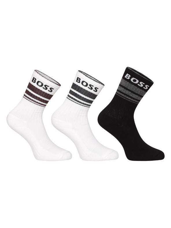 BOSS Set de trei - șosete BOSS multicolore