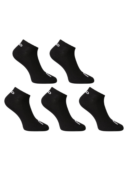 Head Set de cinci - șosete sport HEAD scurte negre