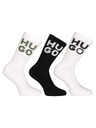 HUGO Set de trei - șosete HUGO înalte multicolore