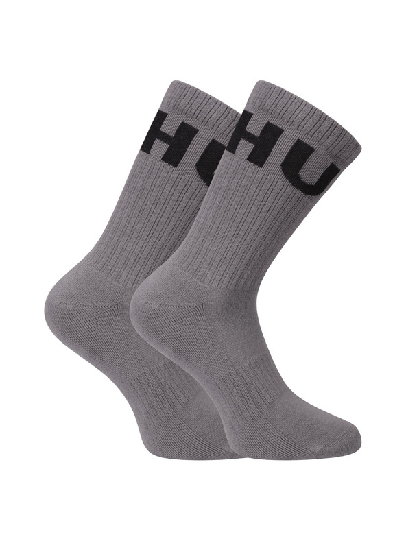HUGO Set de trei - șosete HUGO înalte multicolore