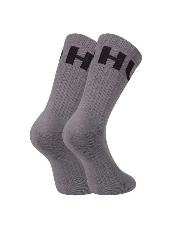 HUGO Set de trei - șosete HUGO înalte multicolore