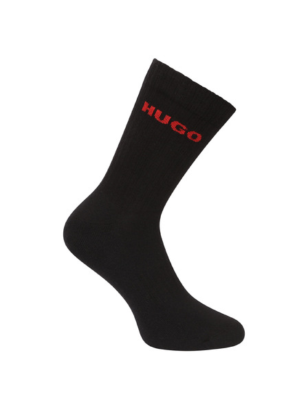 HUGO Set de trei - șosete HUGO înalte multicolore