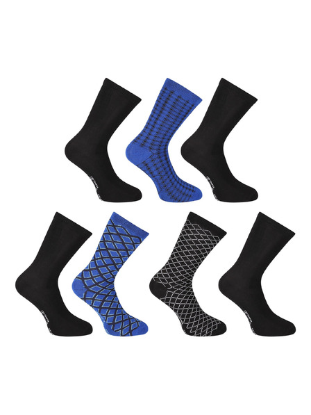 Lee Cooper Set de șapte - șosete Lee Cooper înalte multicolore (PO41022/2)